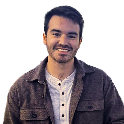 A image of a concrete sphere, balanced between two other larger spheres