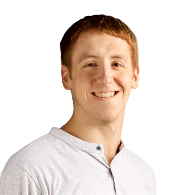 A image of a concrete sphere, balanced between two other larger spheres